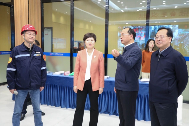 烏海市委副書(shū)記、市長(zhǎng)崔景英一行到宜化集團(tuán)調(diào)研(圖1)
